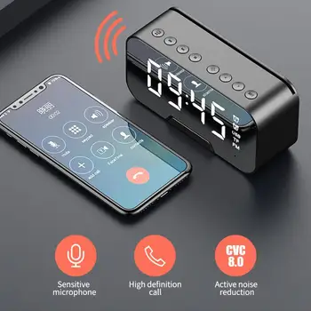 Traadita Bluetooth-ühilduva Kõlar Väike Mini Äratuskell Kaasaskantav Mini Cannon Voice Broadcast Sõidukitele Audio Süsteem