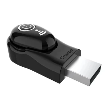 Traadita Earbud Kompaktne Kaasaskantav Veekindel Bluetooth-Peakomplekti Sport Kõrvaklapid USB-Port Maksustamise Muusika, Audio-Raamatud