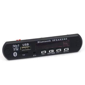 Traadita MP3-WMA-Dekooder Juhatuse puldiga Mängija 12V 5.0 Bluetooth USB FM-AUX SD TF-Kaardi Moodul Auto Raadio MP3 Kõlar