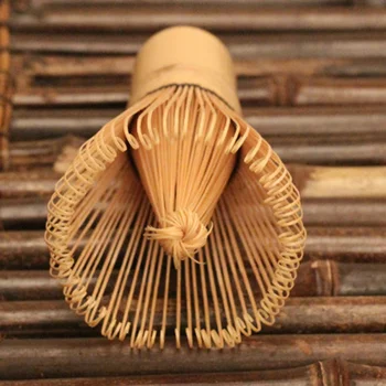 Tseremoonia Bambusest Tee Pulber Vispel Matcha Bambusest Vispel Bambusest Chasen Kasulik Harja Tööriistad Tee Tarvikud