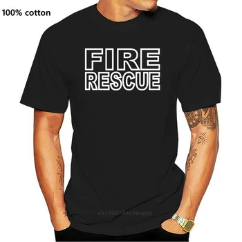 Tulekahju Päästmiseks Tuletõrjuja Ametlik Tuletõrjujad Gear T-Särk Meeste Mood T-Särk Hipster Tops Lühikesed Varrukad Tees