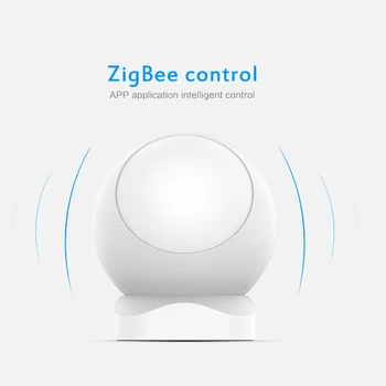 Tuya ZigBee PIR Andur Infrapuna Sensorit, Infrapuna Inimese Keha Liigub Sensor Automaatne Intelligentne Leibkonna Alarm Andur Valge