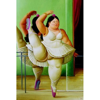 Täielik Ruut/ring Diamond Maali balleting tantsija poolt Fernando Botero Tikandid Pilt Kive Risti Mosaiik Käsitöö 2426