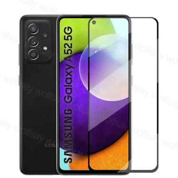 Täielikult Karastatud Klaasist Kate Samsung Galaxy A52 5G Ekraani Kaitsekile Samsung A52 A72 A32 M32 Telefon Film Samsung A52 5G 151917