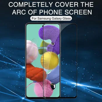 Täielikult Karastatud Klaasist Kate Samsung Galaxy A50 A51 A70 A71 A10 A20 A30 Screen Protector M10 M20 M30 A01 A40s Kaitseklaas