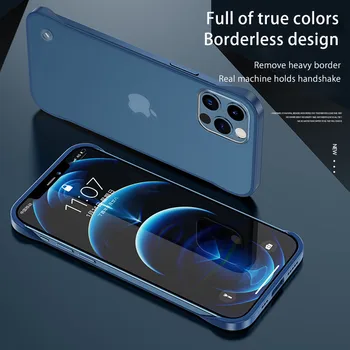 Täielikult Läbipaistev Sõrme Rõngas, Köis, Põrutuskindel Telefon Case For iPhone 11 12 Pro X-XR, XS Max 6 7 8 Plus SE 2020 Kõva PC tagakaas