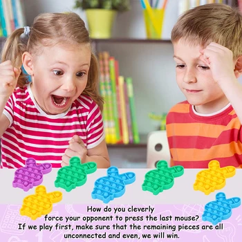Täiskasvanud Lapsed Antistress Mänguasjad Rabbit Kujuline Push Fidget Meele Mänguasi Autism Mängu Juhatuse Stressi Leevendavat Haridus-Interaktiivsed Mänguasjad