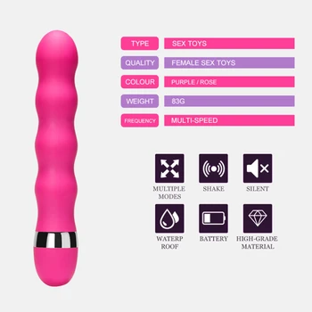 Täiskasvanud Magic Wand Vaginaalne Rindade Massager G Spot Spot Vibraator Sex Mänguasjad Naine Paarid Mehi Erootiline AV Vibraatorid Masturbatsioon