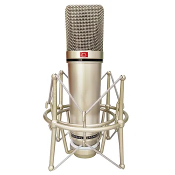 U87 Kondensaator Mikrofoni Komplekt Professionaalse Stuudio Salvestus Mikrofoni Mikrofon Arvuti Live Vokaal Podcast Helikaart