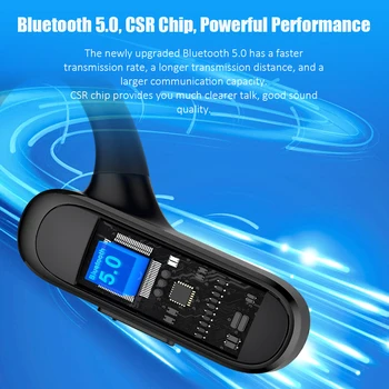 UCOMX G56 Luu Juhtivus Bluetooth Kõrvaklapid Binaural Traadita Earhook Sport Töötab Väljas Kõrvaklapid, iPhone ja Android