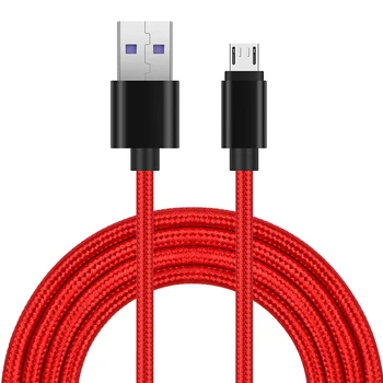 UGI 4A Kiire Laadimine Kaabliga Kiire Laadimine 3.0 C-Tüüpi USB-C Micro-USB Huawei Xiaomi RedMI OnePlus+ HTC Android Must Punane