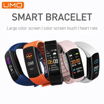 UMO C6T Smart Vaadata Meeste ja Naiste Veekindel Käepaela Keha Temperatuuri Jälgida Smartwatch Fitness Käevõru IOS ja Android Telefon 147216