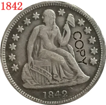 USA 1842 P,O Istuva Vabaduse Peenraha KOOPIA MÜNDID