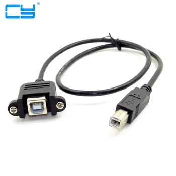 USB 2.0 Tüüp B, Meeste ja Naiste M/F PIKENDUS Kaabel Panel Mount Printer või 3D-Printeri Kaabel Pistiku Adapter 30CM 50cm