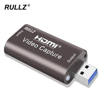 USB 3.0 2.0 HD 1080p Video Capture Card HDMI Video Grabber Kast PS4 Mängu DVD Videokaamera Kaamera Salvestuse Live Streaming Seade 124987