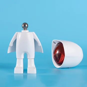 USB Atmosfääri Kerge Robot Sissenõutavaks Nuppu 360° Projektor Led Night Light Lamp Värvikas Taust Seina Vikerkaar Loojangu Valgus