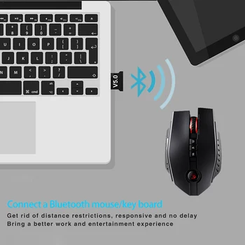 USB-Bluetooth-ühilduva Adapterid V 5.0 Juhtmeta USB Arvuti Adapter Audio-Vastuvõtja, Saatja Dongles Sülearvuti PC Kõrvaklapid