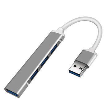 USB-C-HUB 3.0 C-Tüüpi 3.1 4 Port Multi Splitter Adapter OTG Lenovo Xiaomi Macbook Pro 13 15 Air Pro PC-Arvuti Lisaseadmed