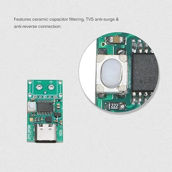 USB-C PD2.0/3.0 DC Converter Toide Moodul Peibutamist Fast Eest Vallandada Valimisjaoskonna Valijate Detektor Tester(ZY12PDN)