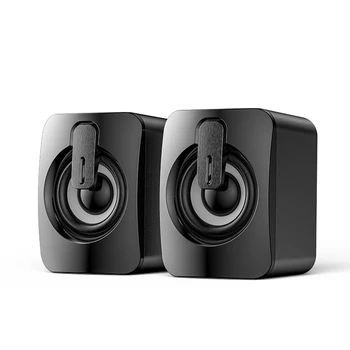 USB-Juhtmega Arvuti Kõlarid Sügav Bass Sound Box Speaker For PC Sülearvuti Võimas Subwoofer Multimeedia Kõlarid Ei Soundbar