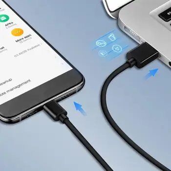 USB-Kaabel, kiirlaadija Samsung S7 Serv Xiaomi Andmete Laadimine USB-Kaabel Tablett Mobile, Huawei USB-Android-Telefoni Juhtmest T0R9