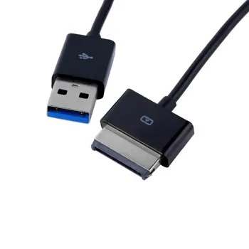 USB-Laadija Sync Data Kaabel ASUS Eee Pad Transformer Tahvelarvuti TF201 TF101 Hulgi-USB 3.0, 40pin Andmed Sadama. Stock Must 95cm 59964