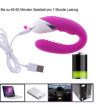 USB Laetav 12 kiirused Painutamine Väänatud Vibraator G-Spot Dildo Stimulaator Sugu Mänguasjad, Naiste Sugu Toodete Paarid