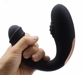 USB Laetav Silikoonist U-Kujuga Vibraator Kliitori G-Spot Haripunkti Stimuleerida Eesnäärme Masturboida Anal Plug Sugu Mänguasjad Paar