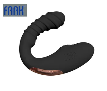 USB Laetav Silikoonist U-Kujuga Vibraator Kliitori G-Spot Haripunkti Stimuleerida Eesnäärme Masturboida Anal Plug Sugu Mänguasjad Paar