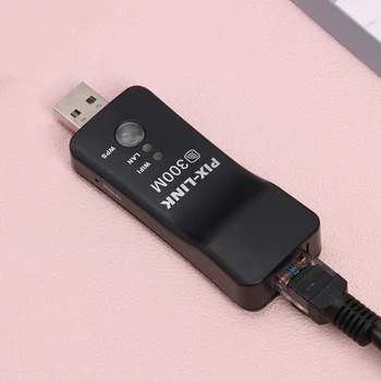 USB-TV, WiFi Dongle 300Mbps Adapter Universaalne Traadita Vastuvõtja RJ45 WPS Samsung, LG Sony Smart TV Dropshipping 92901