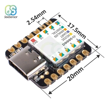 USB Type-C Seeeduino XIAO Mikrokontrolleri SAMD21 Cortex M0+ Nano 48MHZ SPI I2C Liides Arduino Süsteemi Arengu Pardal