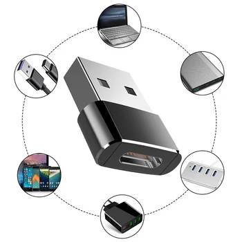 USB Tüüp C OTG USB Adapter USB-C Mees, Et Micro-USB Type-c-Emane Converter For Macbook Samsung Xiaomi iPhone 12 11 Liides