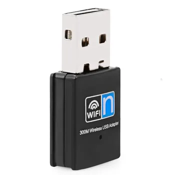 USB WiFi Dongle Adapter Võrgu Kaart Välise U Plaadi Traadita Wi-Fi Vastuvõtja-Arvuti: USB 2.0 Liides