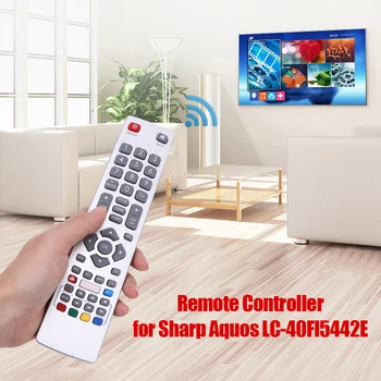 UUS Ehtne Originaal jaoks Sharp Aquos HD Smart LED TV Kaugjuhtimispult YouTube, NETFLIX Võti LC-40FI5442E LC-40FI5542E 19069