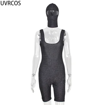 UVRCOS Club Rõivad Naistele Kõhn, Lühikeste Traksipükste Suvel Uus Camisole Flash Kerge Materjal Aktiivne Treening Vabaaja Sportwear