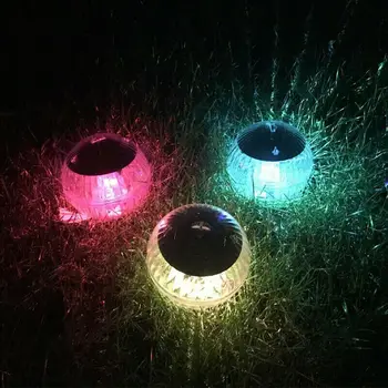 Ujuvad LED-Disco Light Bassein Veekindel LED-Solar Power Mitme Värviga Vee Drift Lamp Turvalisuse Dropship