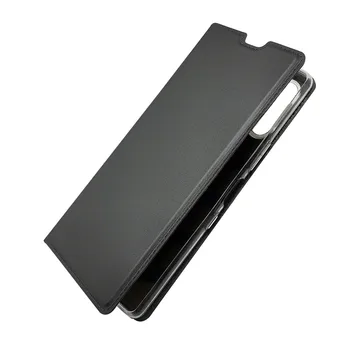 Ultra Slim Pinge Magnet Meelitada puhul Sony L4 XQ-AD52 Juhtudel Klapp Nahast Coque Sony Xperia L3 L2 L1-Kaardi Pesa Kate
