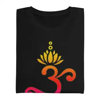 Unalome Om-Mantra Lotus T-särk Meeste Graafiline T-Särk, Lühikesed Varrukad Aum Vaimne Budism Buddha Hinduism Tshirts Puuvill Tee