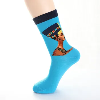 Unisex Meeste Sokid Õli Värvitud Classic Sokid Maailma Kuulsa Maali Sokid Van Gogh Mona Lisa Sokid Mood Sokid ELI 38-45 Suurus
