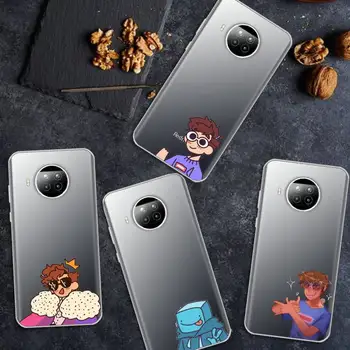 Unistus märkimisväärse Turujõuga naljakas anime Telefoni Juhul Läbipaistev Xiaomi Redmi lisa 10 t 8 9 pro lite 11