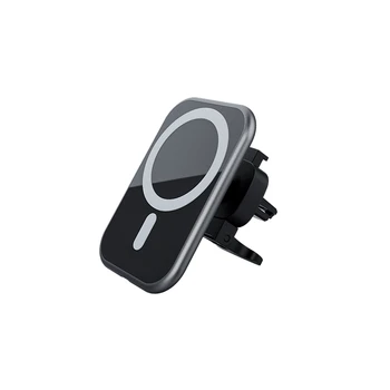 Universaalne jaoks iPhone12 15W Magsafe Traadita autolaadija Mount Kiire Laadimine Sõiduki Laagrisilla tugi magnet mobiiltelefoni Omanik Seista
