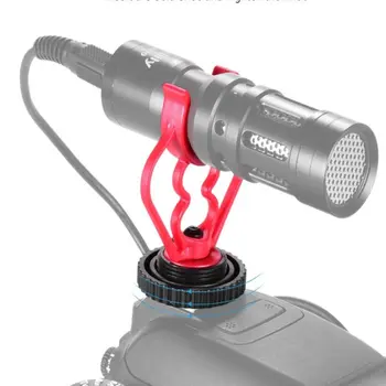 Universaalne Šokk Mount Külma Kinga Mount Adapter ABS Plastikust Mikrofon