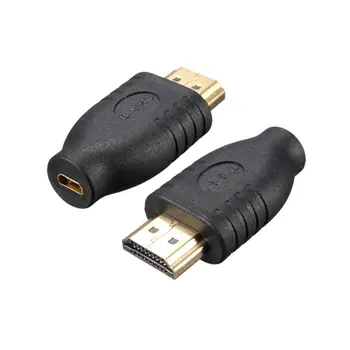 Universal Standard-Tüüpi HDMI-ühilduvate Mees Mikro-HDMI-ühilduvate Tüüp D Naine Praktiline Pistikupesa Adapter Reisi Converter 11760