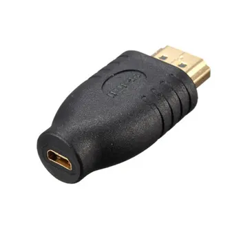 Universal Standard-Tüüpi HDMI-ühilduvate Mees Mikro-HDMI-ühilduvate Tüüp D Naine Praktiline Pistikupesa Adapter Reisi Converter