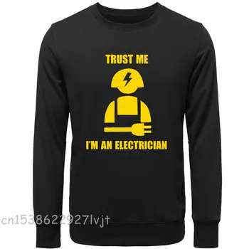 Uue usu Mind, ma olen Elektrik Elektrilised Esitada Mehed Naljakas Harajuku Dressipluus Camisa Streetwear Camisetas Hupparit Pusad