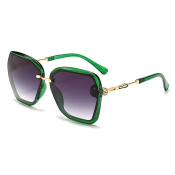 Uued Kassi Silmade Päikeseprillid Naistele Luksus Brändi Disaini Peegel Objektiiv Vintage päikeseprillid Rose Gold Metal UV400 oculos