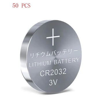 Uus 100tk 3V CR2032 Lithium Button Cell Aku BR2032 DL2032 CR2032 Button Mündi Raku BatteriesFor Kellad kellad kalkulaator