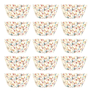 Uus 100tk Värviline Paberi Kasti Cupcake Kook õli-tõend alt toetada Paber Cupcake Küpsetamine Muffin Juhul Cup Pool Salve Kook Hallituse