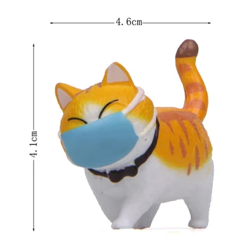 Uus Cartoon Nägu Katta Fat Cat Mini Mudel Figuriin Ornament Mikro -, Maastiku Kujundusest Home Decor 50378