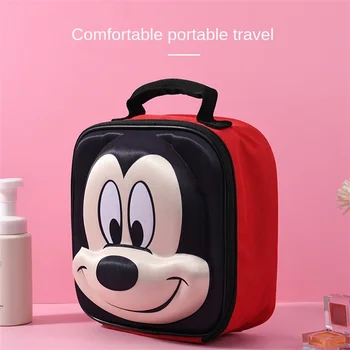 Uus Disney Cartoon Miki Lady Kosmeetika Kott Suure Võimsusega Multifunktsionaalne Naine Travel Nailon Koti Vastupidav Tõmblukk Ladustamise Kott